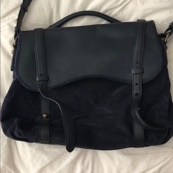 Kate Spade Westward Wanderlust Navy Satchel - Picture 5 of 8